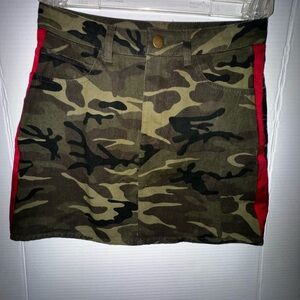 Juniors mini skirt